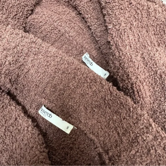 House of CB Brown “Saffron” Off Shoulder Knit Top and “Sloane” Skirt Set Small S - Picture 7 of 12